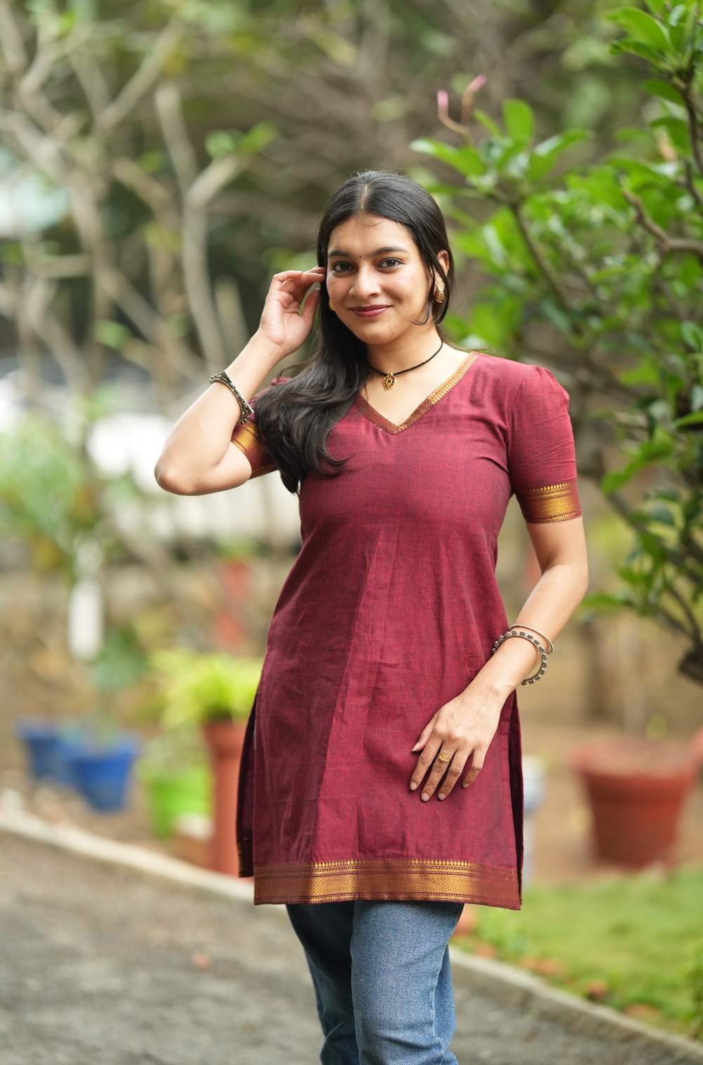 Maaya-Maroon(KAAKHA-KAAKHA series)