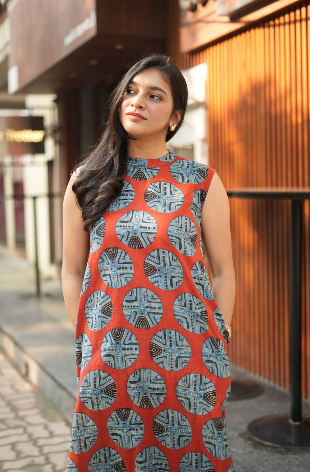 Shyama I – Geometric Print Organic Cotton Co-Ord Set