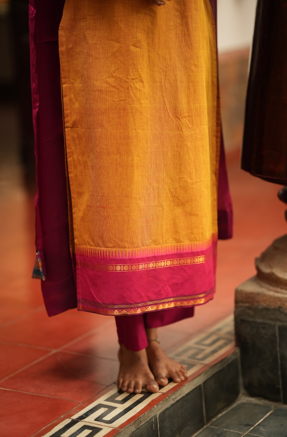 Damini-Handloom salwar set (VC785)
