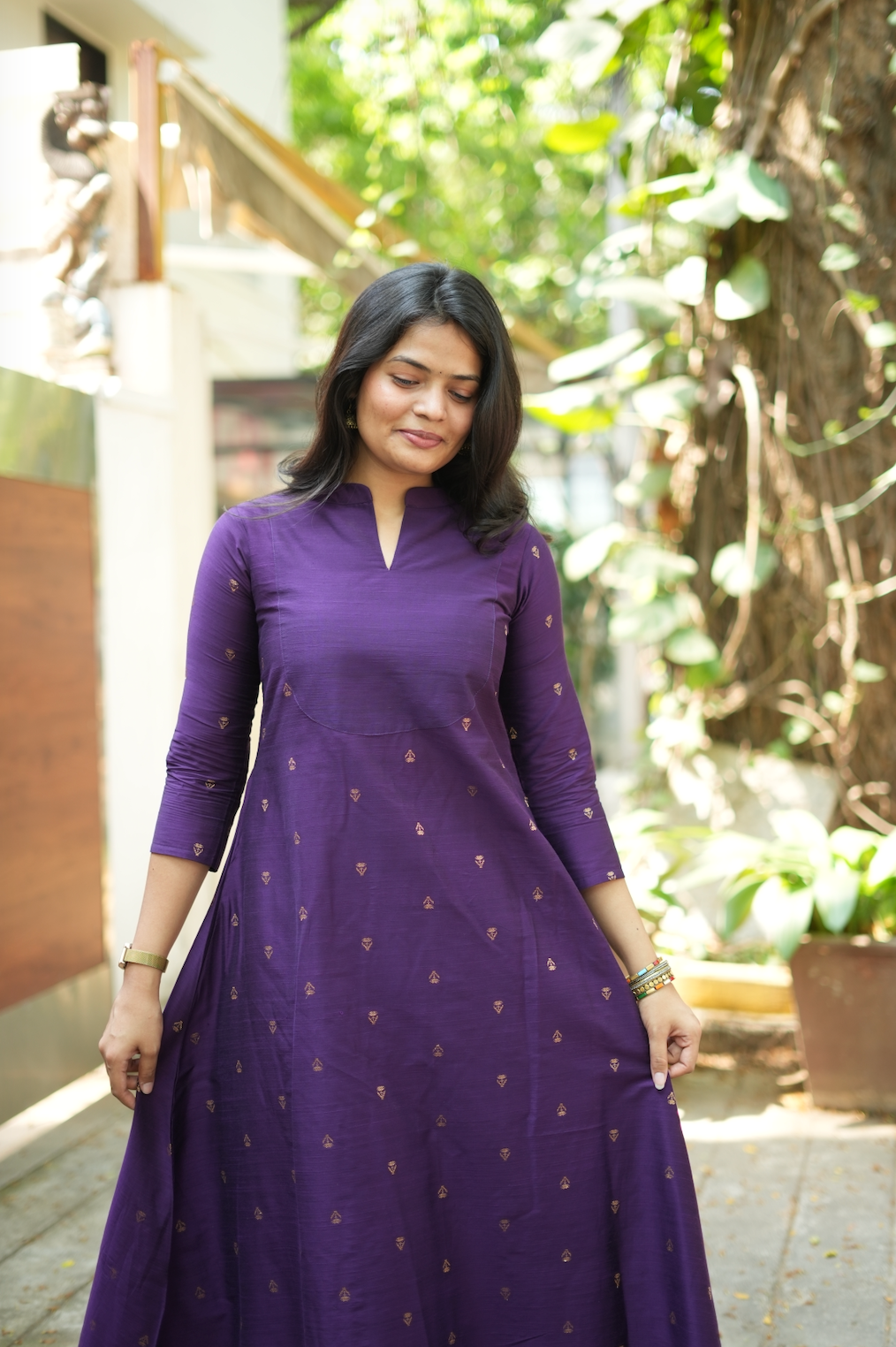 ARTHI Gold -Raw silk co-ord (VC1042)