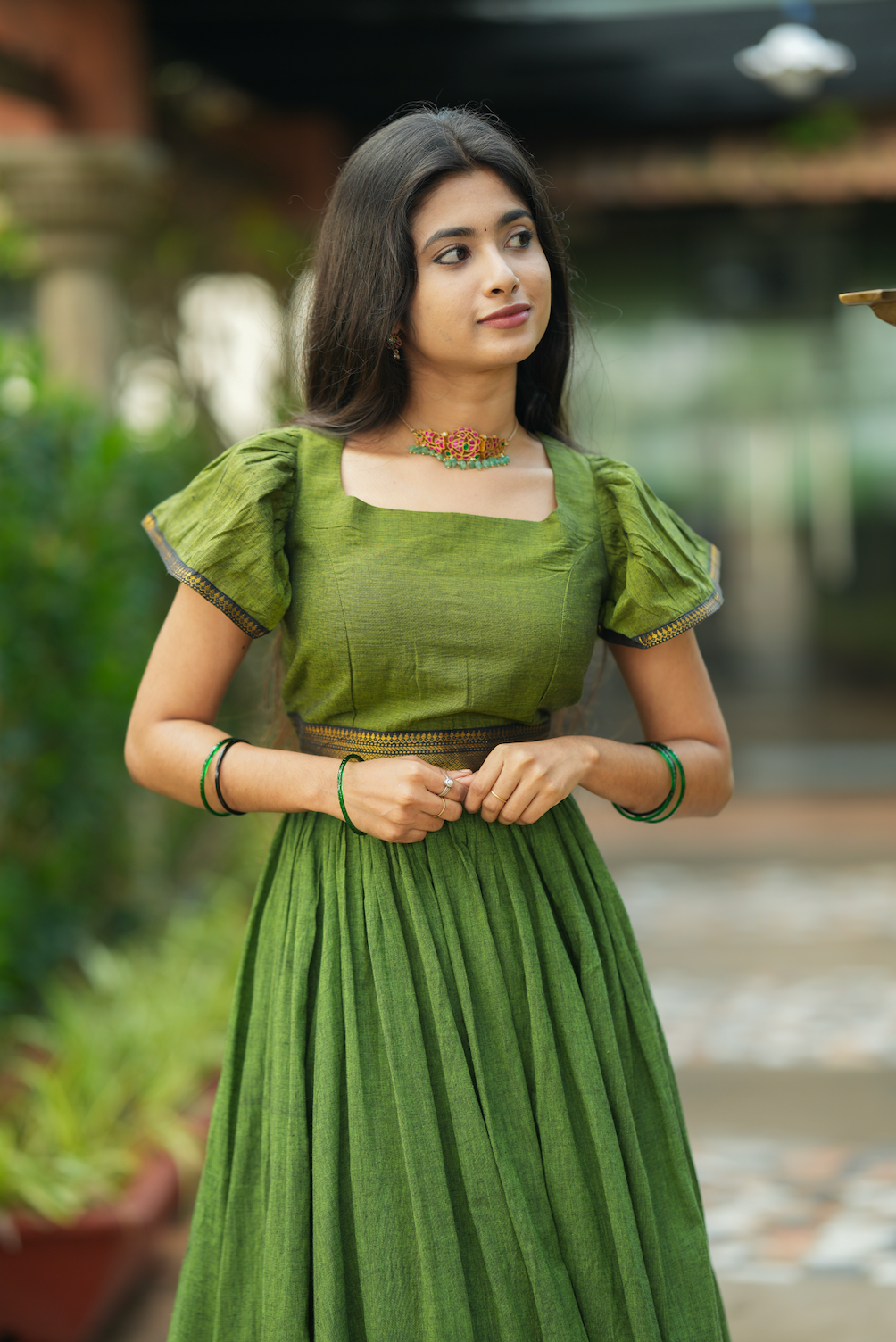 Subathra-Skirt and crop top